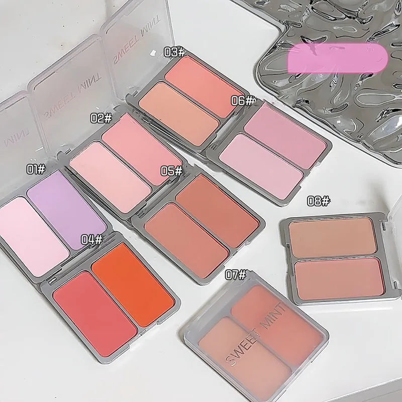 Paleta de Blush em Pó Duo