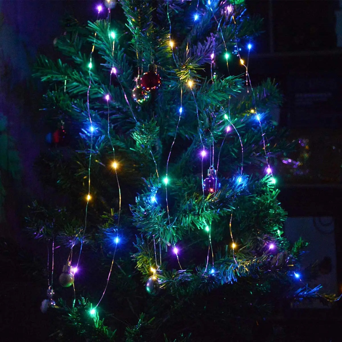 Luzes de Natal de Fada 12V 600LED, Cordão para Árvore, Galho, Guirlanda, Iluminação, Enfeites Festivos, Decorações para Festa e Casa