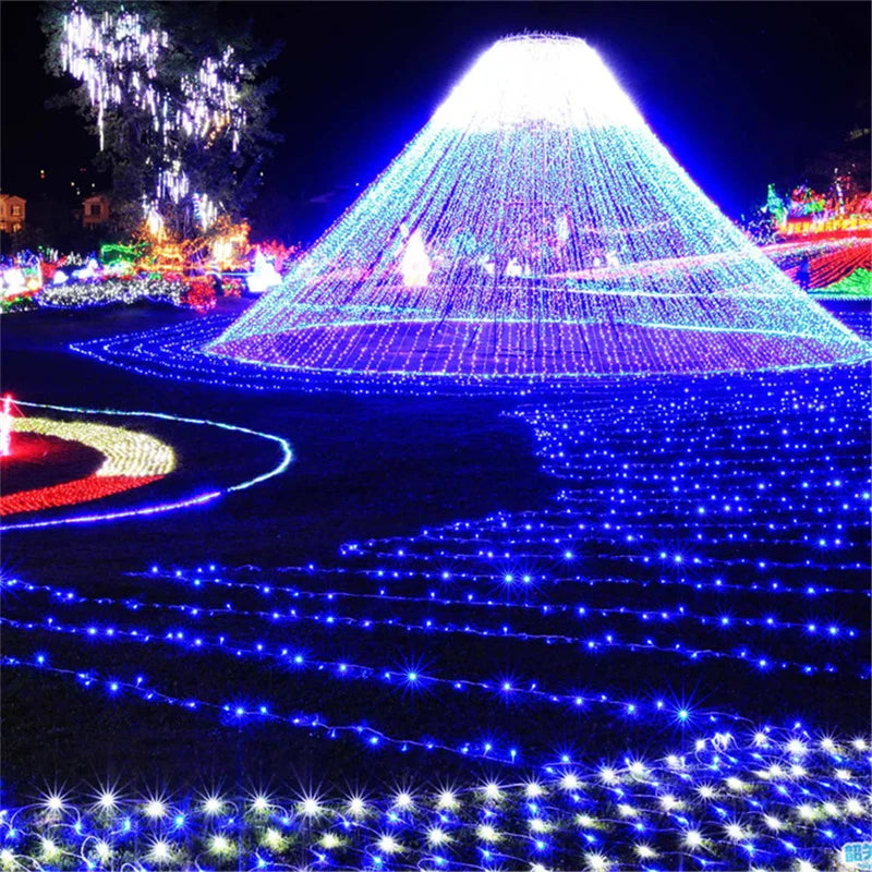 Luzes de Natal para Exterior - Fio de Luzes LED Decorativas 100M/10M/5M - Fairy Lights para Árvore, Festões e Decorações Festivas