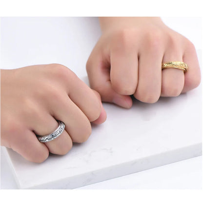 Anel Astronômico Fashionável com Esfera Rotativa, Anel de Planeta Cósmico, Choker, Anel de Casal para Homens e Mulheres, Joia Criativa de Presente.