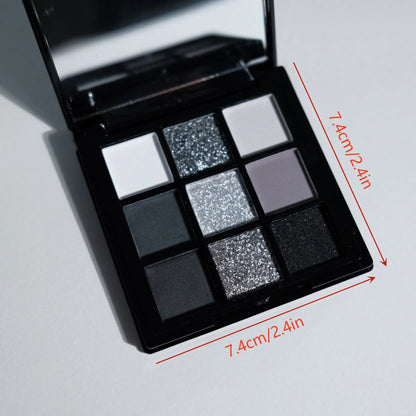 Paleta de Sombra para Olhos com 9 Cores,