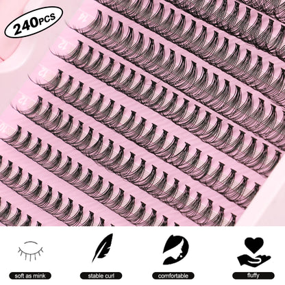 Kit de Extensão de Cílios DIY GROINNEYA