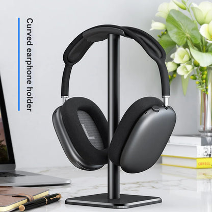 Suporte para Fone de Ouvido em Liga de Alumínio, Economia de Espaço, Suporte para Headset de Jogo, Organizador de Mesa, Expositor de Fones de Ouvido, Suporte de Gancho.