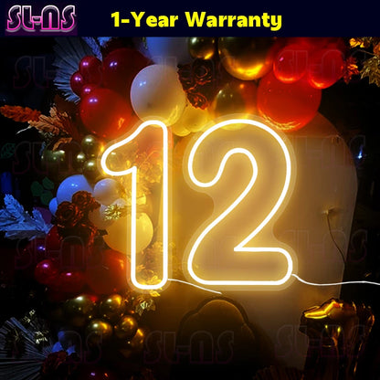 Luz Noturna LED Espelho Neon - Luz de Proposta de Casamento Decoração de Quarto Luz de Letra para Estilo Atmosférico