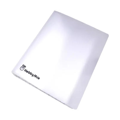 Organizador de Adesivos para Unhas - Estojo Vazio para Armazenamento de Adesivos e Decalques - Caixa Binder para Ferramentas de Design de Nail Art DIY