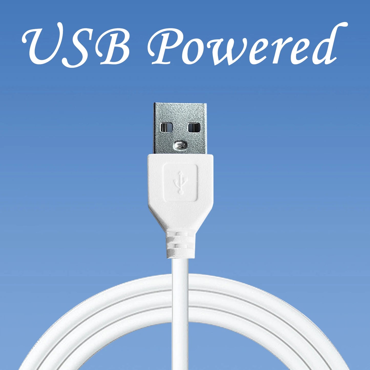 Espelho Neon Ondulado com LED USB