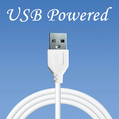 Espelho Neon Ondulado com LED USB