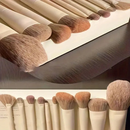 10 Peças Conjunto de Pincéis de Maquiagem Premium