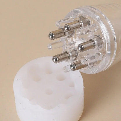 Pente Aplicador de Couro Cabeludo, Mini Pente Portátil de Massagem, Massageador Guiador de Líquido para Óleo Essencial, Anti-Queda de Cabelo, Ferramentas de Cuidados com o Couro Cabeludo.