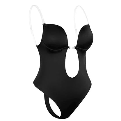Modelador Corporal Feminino, Body Sem Costas com Sutiã, Fio Dental Invisível, Modeladores de Barriga, Shapewear de Controle de Barriga, Cintura Firme, Roupa Íntima Modeladora