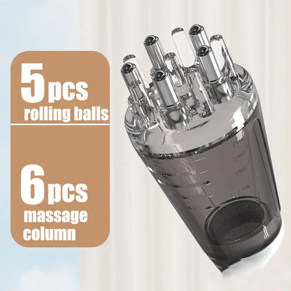 Pente Aplicador de Couro Cabeludo, Mini Pente Portátil de Massagem, Massageador Guiador de Líquido para Óleo Essencial, Anti-Queda de Cabelo, Ferramentas de Cuidados com o Couro Cabeludo.