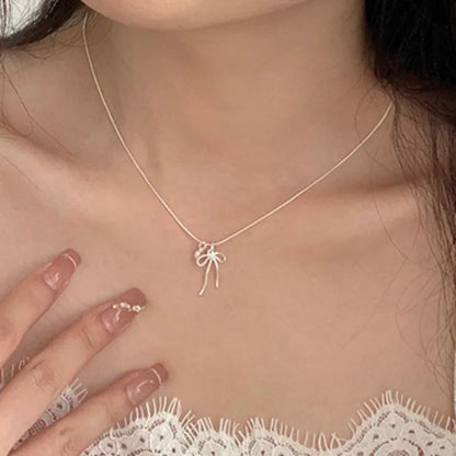 Esterlina Bracelete de Zircônia Coração Amor para Mulheres, Laço Estrelas, Corrente de Osso de Cobra, Joias de Presente