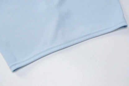 Conjunto Feminino Verão 2024 - Top Tomara que Caia e Mini Saia, Moda Festa e Clube