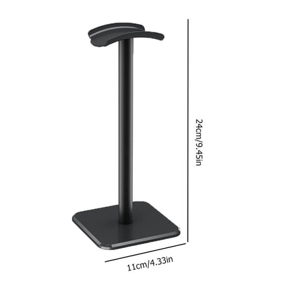 Suporte para Fone de Ouvido em Liga de Alumínio, Economia de Espaço, Suporte para Headset de Jogo, Organizador de Mesa, Expositor de Fones de Ouvido, Suporte de Gancho.