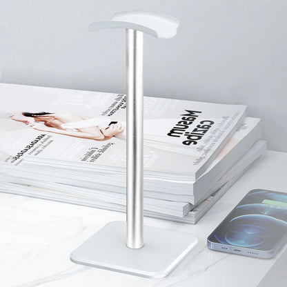 Suporte para Fone de Ouvido em Liga de Alumínio, Economia de Espaço, Suporte para Headset de Jogo, Organizador de Mesa, Expositor de Fones de Ouvido, Suporte de Gancho.